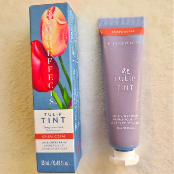 Bloomeffects Tulip Tint Lip & Cheek Balm - Crispa Coral - Picture 2 of 4